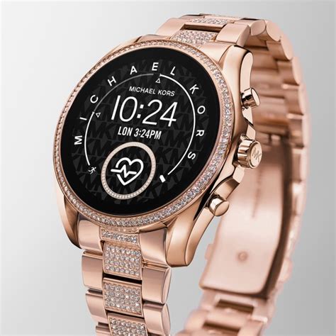 michael kors damen smartwatch bradshaw nach oben wischenausstellen|michael kors bradshaw instructions.